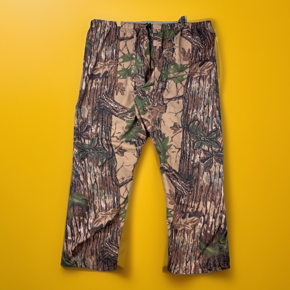 Vintage 10X Gore-Tex Camo Pants Realtree Rainwear‎ Waterproof Hunting Large Reg